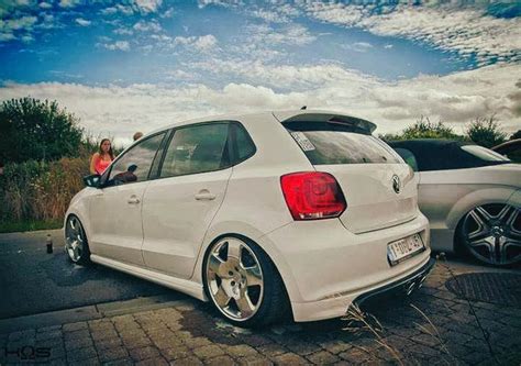 Modified Cars: White Volkswagen Polo Modified