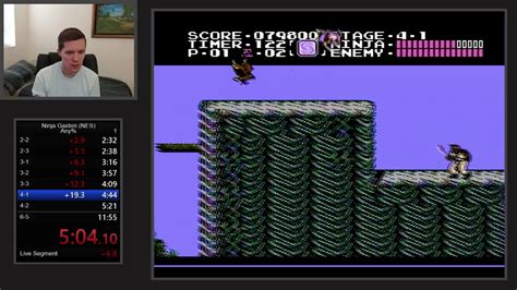 Ninja Gaiden NES speedrun by Orcus - YouTube