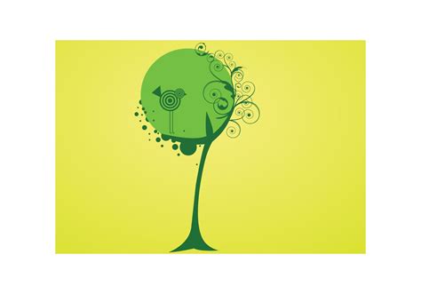 Vector tree and bird - Download Free Vector Art, Stock Graphics & Images