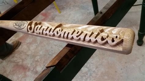 Custom Carved Personalized Baseball Bat by Queen of all Mediums, LLC ...