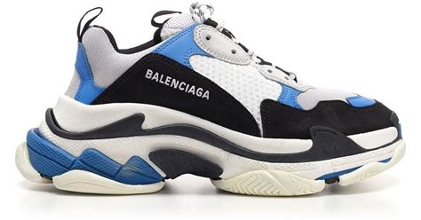 Balenciaga Triple S Sneakers in Blue for Men - Lyst