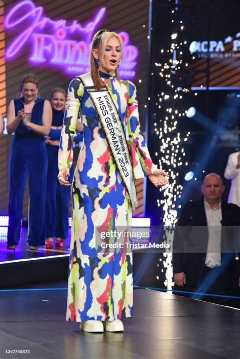 Miss Germany 2023 Kira Geiss during the Miss Germany Finals 2023 at ...