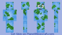 The Earth Minecraft Skin