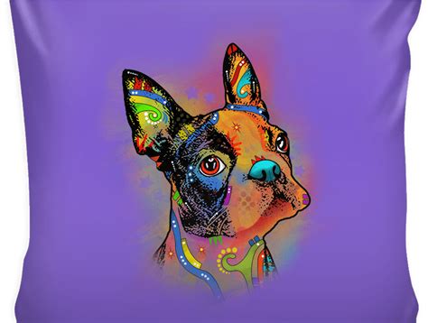 Download Boston Terrier Pillow Cover, Multi Colors Lov'n My - Chihuahua ...