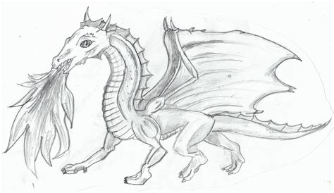 Fire breathing Dragon by KamiraMcKinley on DeviantArt