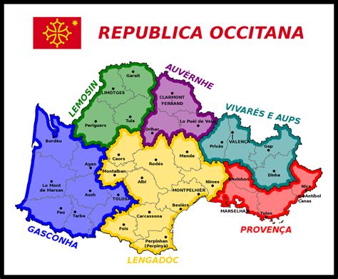 Map of the Occitan Republic by matritum on DeviantArt