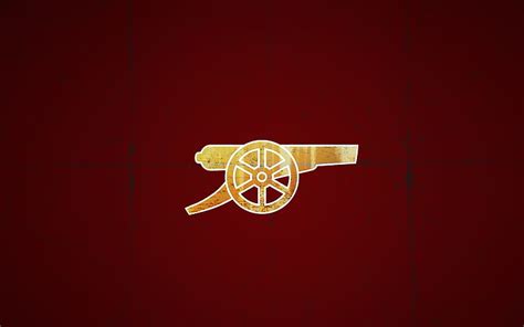 HD wallpaper: Arsenal The Gunners logo, background, the inscription ...