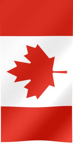 Canadian Flag Waving Gif