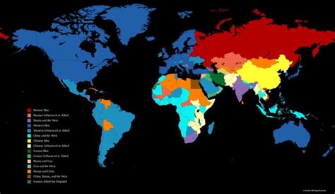 Countries and their Allies on the Geopolitical Stage between the West ...