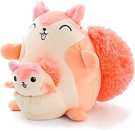 Amazon.com: Justice 8" Squishmallows with Pocket Mini Squishmallow in ...