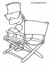 Bart Simpson Coloring Pages  Home sketch template