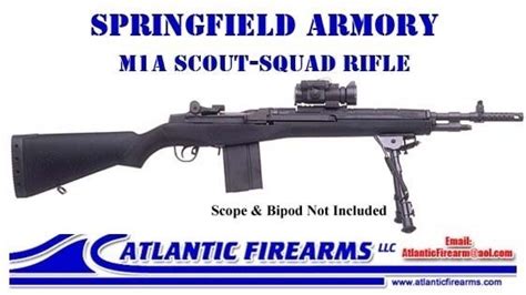 M1A Scout- Squad Rifle - AtlanticFirearms.com