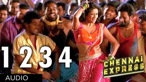 Chennai Express Full Song One Two Three Four (1234) | Shahrukh Khan, Deepika Padukone - YouTube