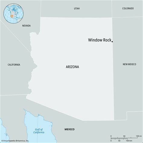 Window Rock Arizona Map - Winni Karilynn