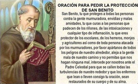 Oración a San Benito para pedir su protección | Oración a san benito ...