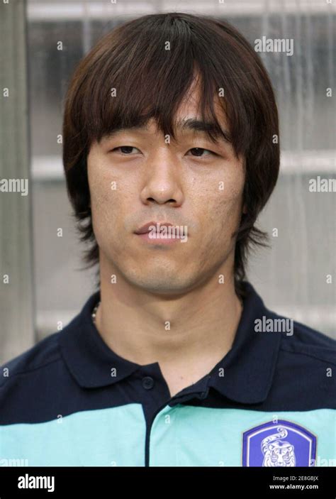 South Korea's Park Chu-young stands before a friendly soccer match at ...