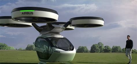 Airbus Reveals Its Flying Drone Car Concept At Geneva Motor Show And It ...