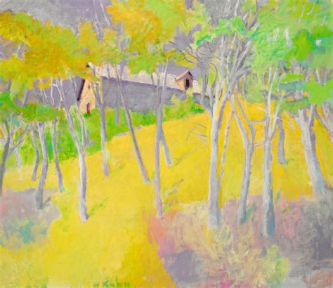 WOLF KAHN | HIGH BARN | American Art | 2020 | Sotheby's