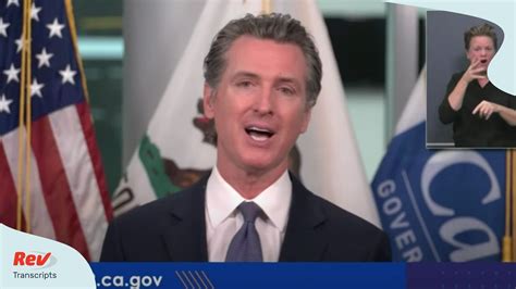 Governor Gavin Newsom California COVID-19 Briefing Transcript May 11 ...