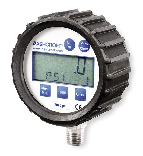 Digital Pressure Gauge - Grainger