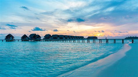 1920x1080 Maldives Resorts Huts Over Water Laptop Full HD 1080P HD 4k ...