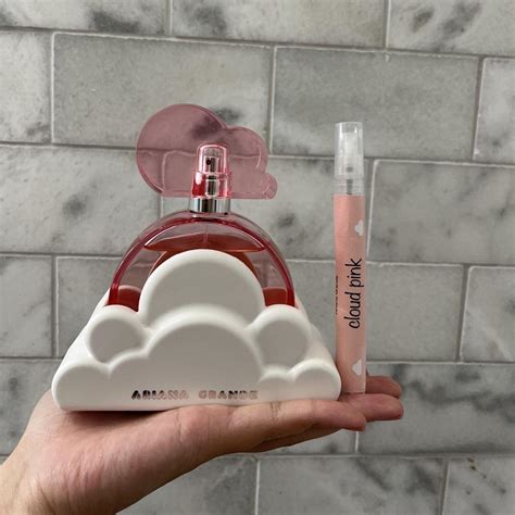 ariana grande’s new cloud pink perfume in a 10ml... - Depop