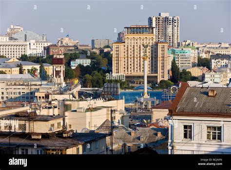 Independence Square, Kiev, Ukraine Stock Photo - Alamy