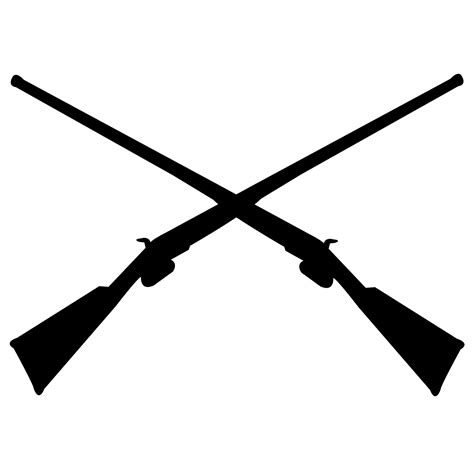 crossed rifles silhouette clipart 20 free Cliparts | Download images on ...