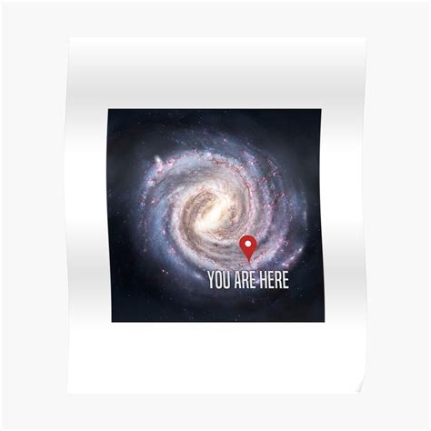 Image de Systeme solaire: You Are Here Solar System Poster