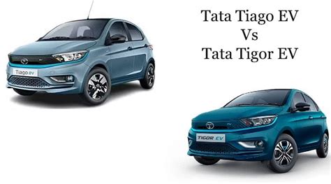 Tata Tiago EV Vs Tata Tigor EV - Battle Of Siblings