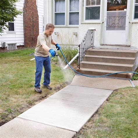 Resurfacing a Sidewalk is Easy to DIY | Concrete walkway, Concrete patio makeover, Concrete ...