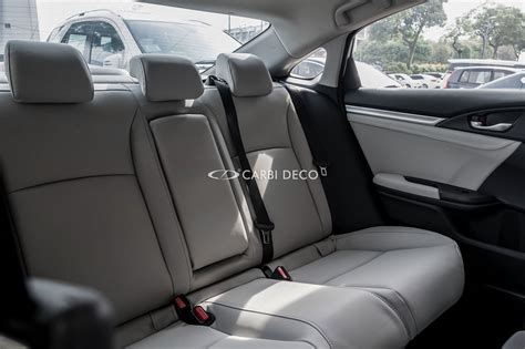 Honda Civic FC Leather Seats Grey — CARBI DECO