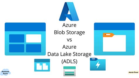 Azure — Difference between Azure Blob Storage and Azure Data Lake Storage (ADLS) | by Ashish ...