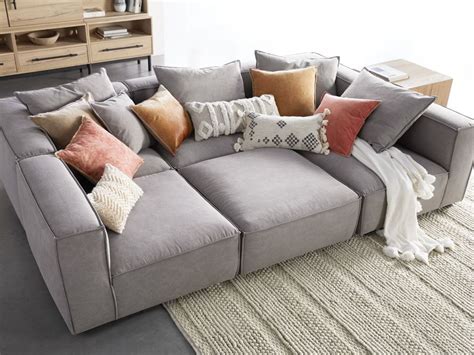 Pit Sectional Sofa Grey - Sofa Design Ideas