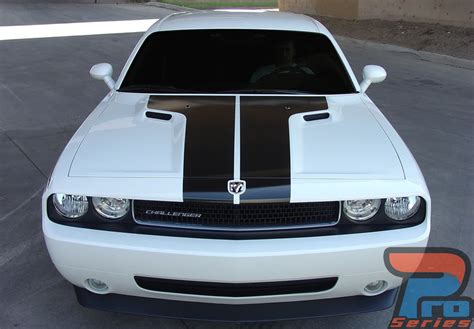 HOOD | Dodge Challenger Stripes | Challenger Decals | Challenger Vinyl ...