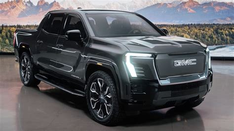 2024 GMC Sierra EV Denali Electric Pickup Revealed With Big Range And ...