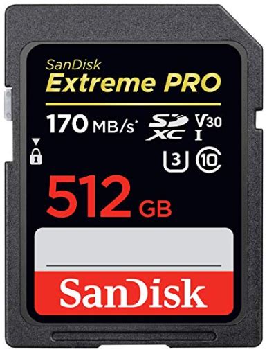 SanDisk 512GB Extreme PRO SD Card - Race-Keeper