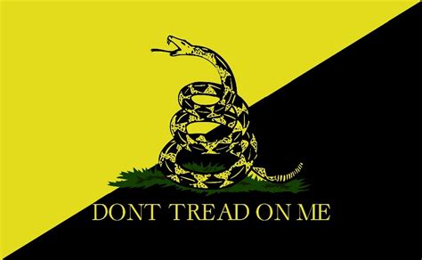 Gadsden Flag dont tread on me flags digital print banner with 2 Metal Grommets 3x5ft-in Flags ...