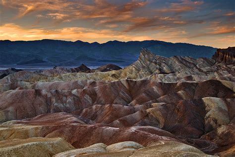 Zabriskie Point Sunset Photograph by Nolan Nitschke