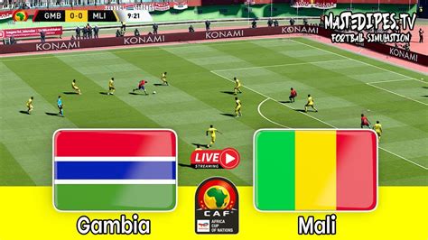 Gambia vs Mali | Africa Cup of Nation Qualification 2023 Live Today ...