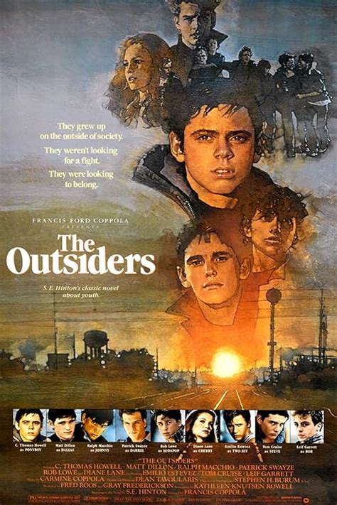 Amazon.com: The Outsiders Movie Poster 11x17 inches Style B