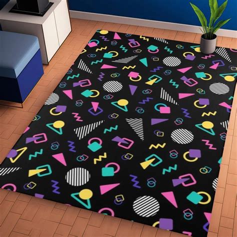 Arcade carpet 80s arcade rug arcade decor bowling alley carpet retro ...