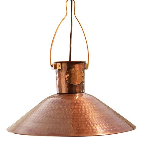 copper pendant light by country lighting | notonthehighstreet.com