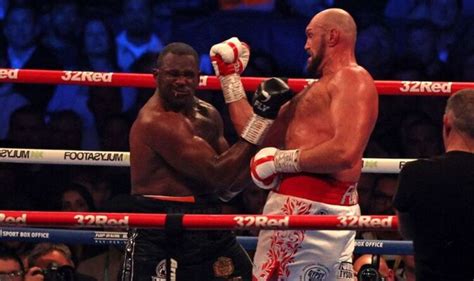 Photos of Tyson Fury's incredible Dillian Whyte knockout with uppercut ...