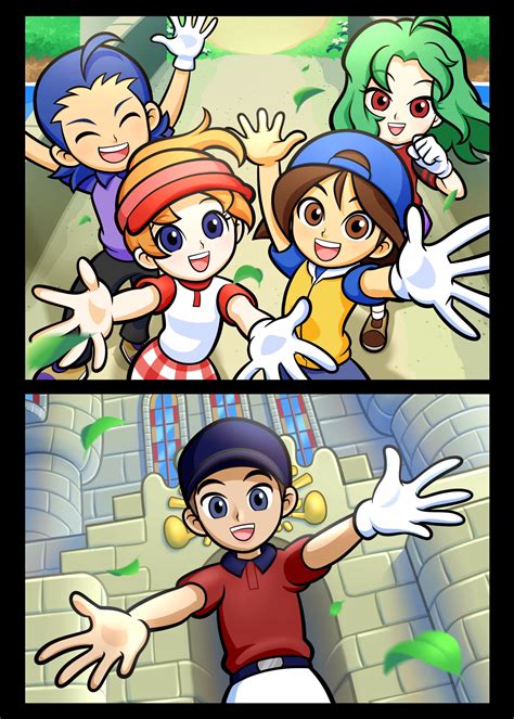 [Mario Golf Advance Tour] Kid and Kid's pupils by piyochan666 on DeviantArt