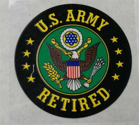 Saigon Sams Military Surplus Store: Decal-U.S. ARMY Retired, Auto Accessories, Closeout-us-army ...