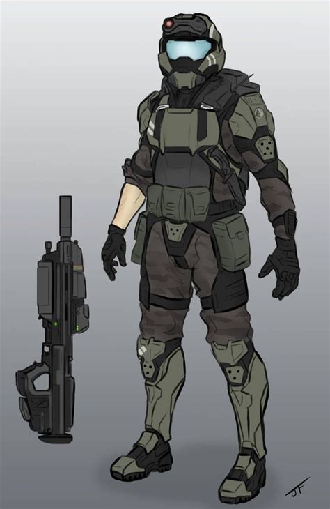 Oni Agent Ref by JozzysSketchBook on DeviantArt | Halo armor, Halo spartan, Armor concept