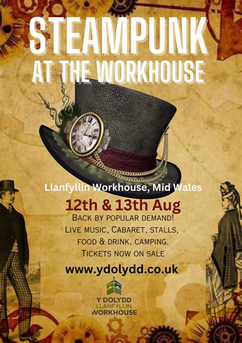 Steampunk Weekend 2023 | Llanfyllin Town Website