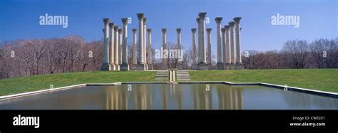 National Capitol Columns, National Arboretum, Washington DC Stock Photo ...