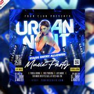 Free PSD | Urban Night Club Music Party Instagram Post PSD ...